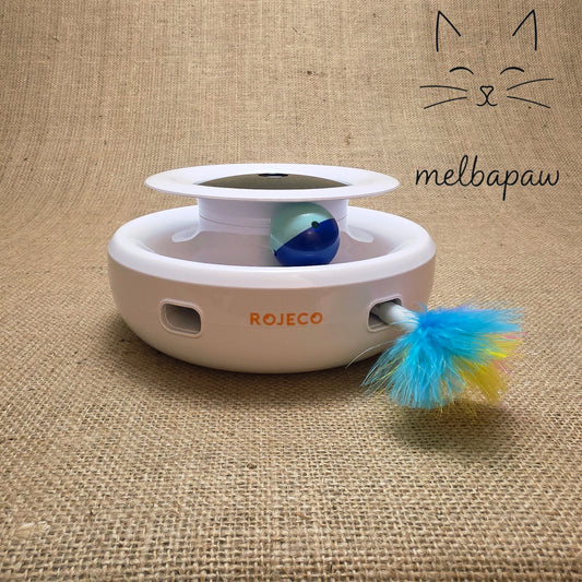 FeatherFun 2-in-1 Smart Cat Toy Set